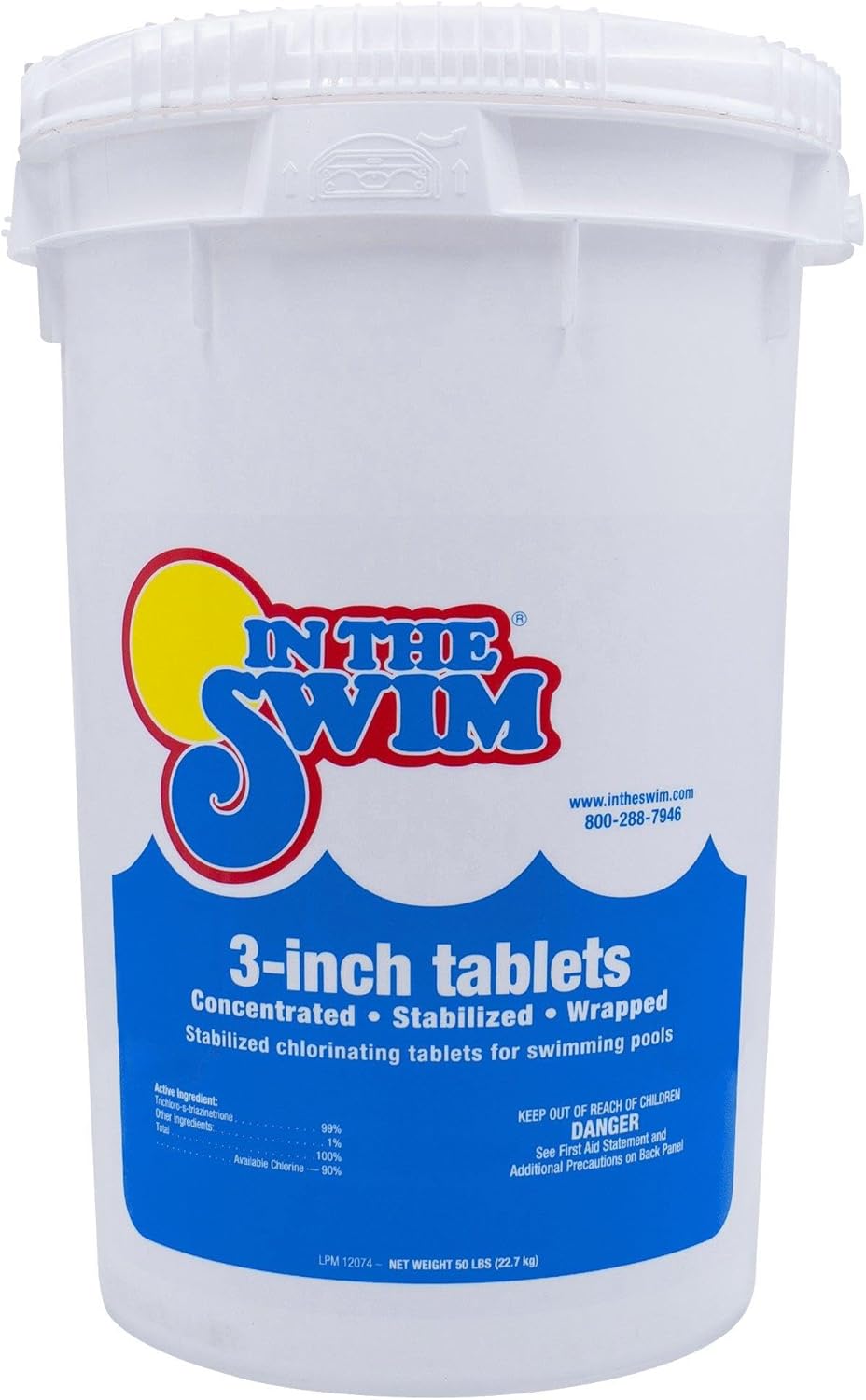 In The Swim 3" Chlorine Tablets — 50 lb