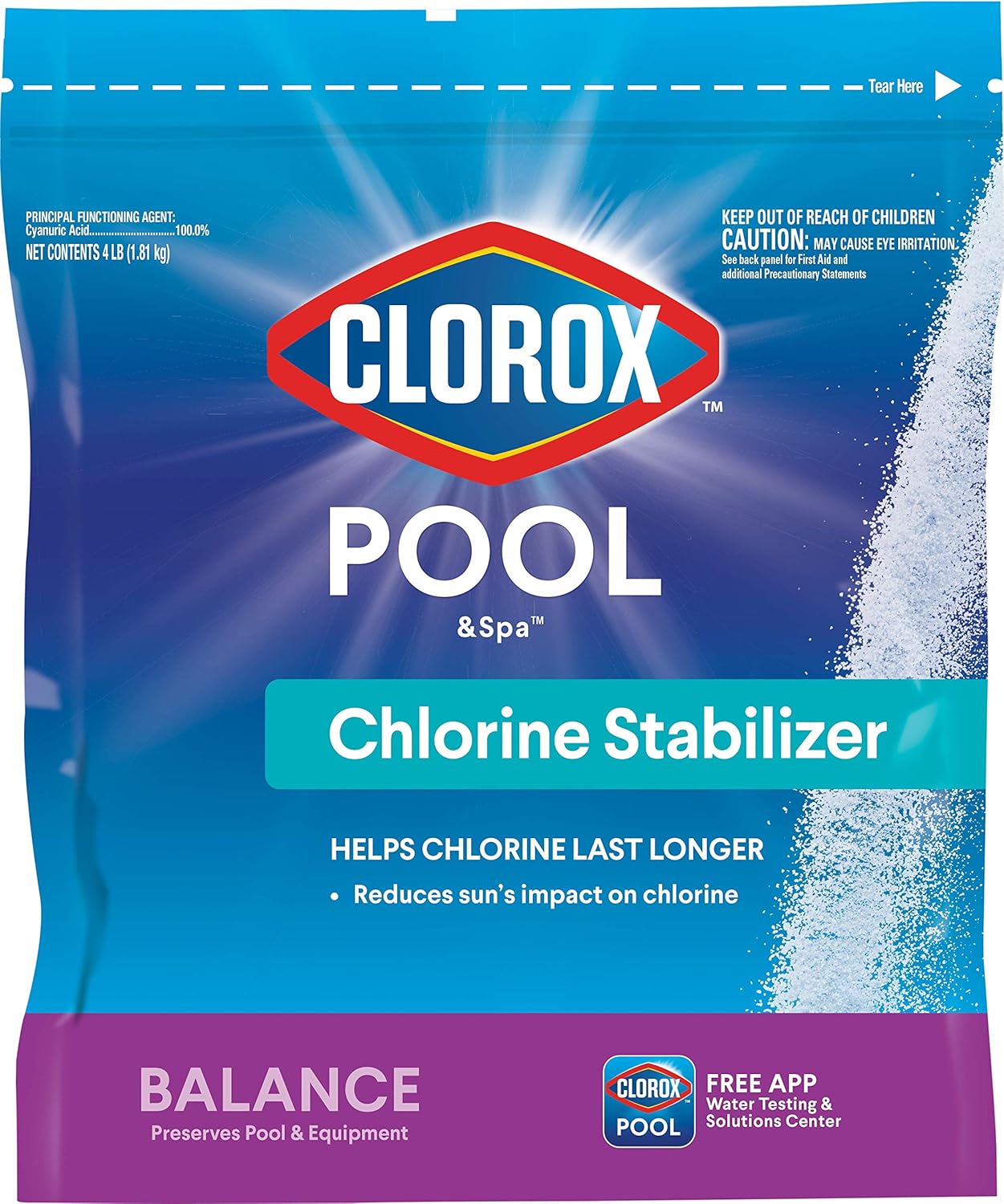 Clorox Pool Stabilizer & Conditioner — 4 lb