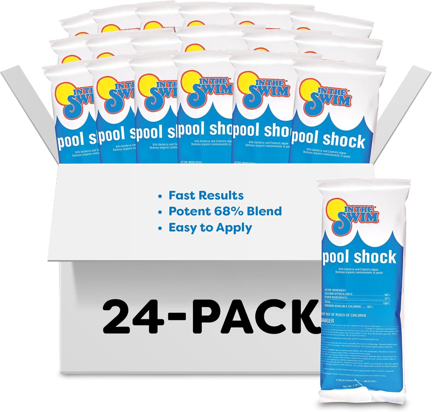 In The Swim Cal-Hypo Shock — 12×1 lb bags